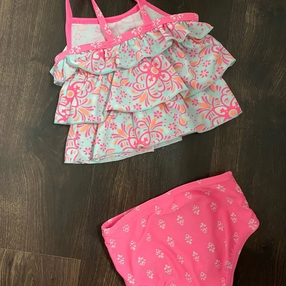 🌸🌸Cute Layered Ruffle 2Pc Swimsuit